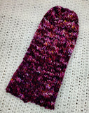 Men's PURPLE Merino Wool Watchcap | Super Stretchy Knitted Winter Hat | Fisherman's Cap Unisex | USA Made
