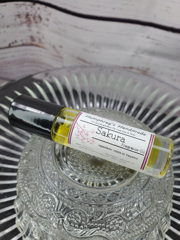 SAKURA Perfume | Roll-On Fragrance | Japanese Cherry Blossom