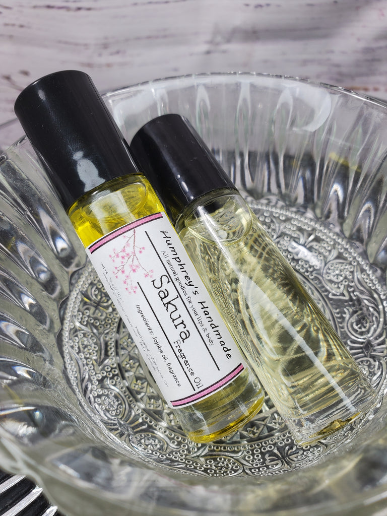 SAKURA Perfume | Roll-On Fragrance | Japanese Cherry Blossom