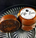 COFFEE BEAN Exfoliating Soap | Coffee Grounds Soap | Coffee Scent | Mechanics  or Gardeners Puck - Humphrey's Handmade