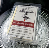 DRAGON'S BLOOD Scented Wax Melts | Soy Wax Tarts | Hand Poured Soy Wax | USA Made | Orange Smokey Amber Vanilla
