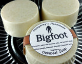 BIGFOOT Exfoliating Oatmeal Soap | Oakmoss Sandalwood| Gardener's Soap | - Humphrey's Handmade