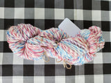 FABLE Handspun Yarn - 490 Yards total - Merino Wool Yarn Skein - Blue Pink Purple