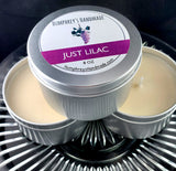 JUST LILAC Candle | Hand Poured Soy Wax | 8 oz | USA Made