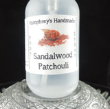 SANDALWOOD PATCHOULI Body Spray | 2 oz | Linen Spray | Room Spray - Humphrey's Handmade