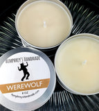 WEREWOLF Candle | Masculine Twilight Woods Type Scent | Cedar Vetiver Citrus | Soy Wax | 8 oz | USA Made