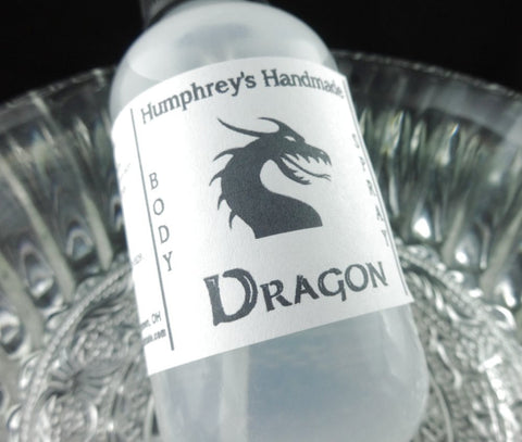 DRAGON Body Spray | Smoke Bonfire Scent | 2 oz - Humphrey's Handmade