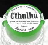 CTHULHU Soap | Unisex | Ocean Citrus | Soft Woods | Glycerin Shave Soap | H.P. Lovecraft - Humphrey's Handmade