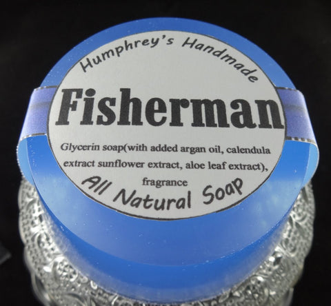 FISHERMAN Soap | Anise | Black Licorice | Beard Wash | Shampoo Bar | Shave Soap - Humphrey's Handmade