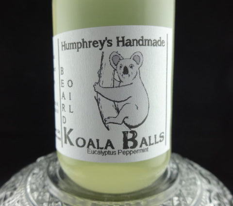 KOALA BALLS Beard Oil | Eucalyptus Peppermint | Essential Oil | 2 oz - Humphrey's Handmade