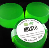 MOJITO Shave & Shampoo Soap | Unisex | Beard Wash | Lime and Peppermint | Essential Oil - Humphrey's Handmade