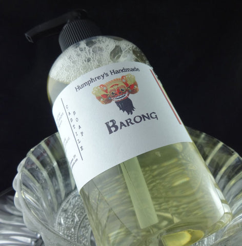 BARONG Unisex Body Wash | Beard Wash | 8 oz | Indonesian Teakwood - Humphrey's Handmade