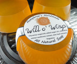 WILL O WISP Soap | Women's Glycerin Soap | Mango | Strawberries | Grapefruit | Freesia | Amber | Shave Soap - Humphrey's Handmade