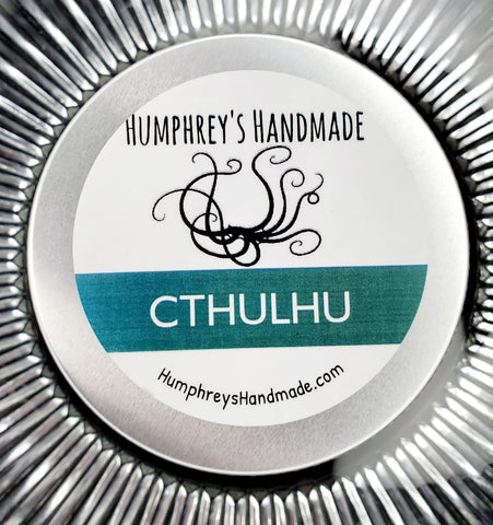 CTHULHU Horror Candle | Ocean Citrus Scent | Hand Poured Soy Wax | 8 oz | USA Made