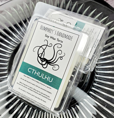 CTHULHU Wax Melts | Ocean Citrus Scent | Soy Wax Tarts | Hand Poured Soy Wax | USA Made