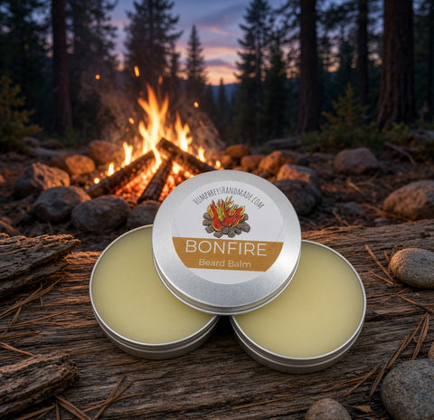 BONFIRE Beard Balm | Smoke & Firewood Scent | Choose Size