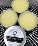 BOOMSTICK Beard Balm | Barbershop Sage Tonka Bean Bergamot | Choose Size