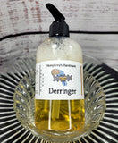DERRINGER Bourbon Body Wash | 8 oz | Unisex | Bourbon Sea Salt Caramel | Castile Soap