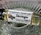 DERRINGER Unisex Cologne | Roll On Jojoba Oil for Men and Women | Bourbon Sea Salt Caramel