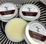 DRAGON'S BLOOD Beard Balm | Orange Vanilla Amber Patchouli Powder | Choose Size