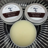 DRAGON'S BLOOD Beard Balm | Orange Vanilla Amber Patchouli Powder | Choose Size