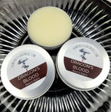 DRAGON'S BLOOD Beard Balm | Orange Vanilla Amber Patchouli Powder | Choose Size