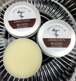 DRAGON'S BLOOD Beard Balm | Orange Vanilla Amber Patchouli Powder | Choose Size