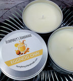 EGGNOG CHAI Candle | Christmas Scent | Hand Poured Soy Wax | 8 oz | USA Made