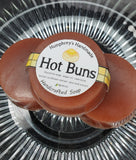 HOT BUNS Soap | Baked Bread Scent | Unisex Soap | Body Bar | Argan Oil