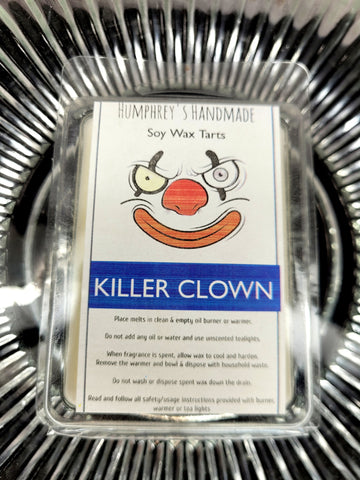 KILLER CLOWN Cotton Candy Scented Wax Melts | Soy Wax Tarts | Hand Poured Soy Wax | Made in USA