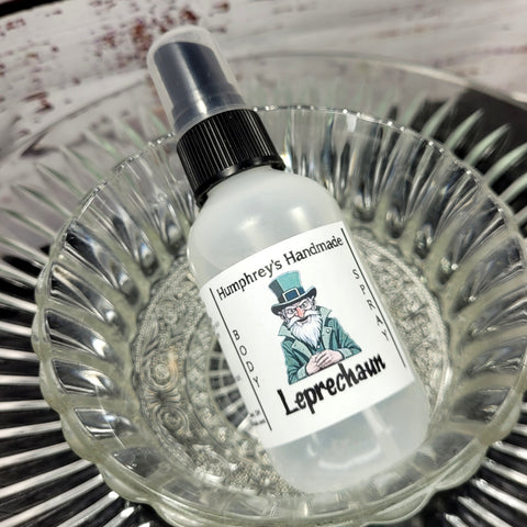 LEPRECHAUN Men's Body Spray | Citrus & Forest - Irish Spring Type Scent | Choose Size