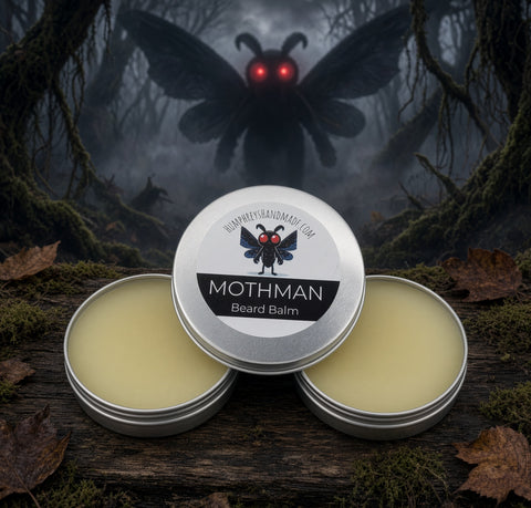 MOTHMAN Beard Balm | Pumpkin & Bourbon Scent | Choose Size
