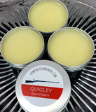 QUIGLEY Beard Balm | Hickory & Suede Scent | Cypress Sandalwood | Choose Size