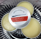 QUIGLEY Beard Balm | Hickory & Suede Scent | Cypress Sandalwood | Choose Size