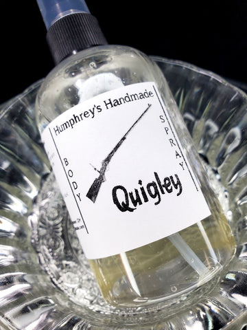 QUIGLEY Men's Body Spray | Hickory & Suede | Masculine