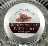 SANDALWOOD PATCHOULI Beard Balm | Choose Size