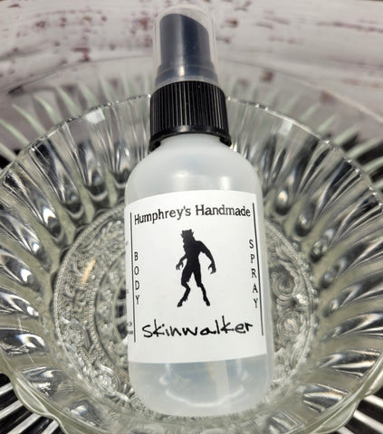 SKINWALKER Men's Body Spray | Birchwood, Ocean and Oud Scent | Choose Size