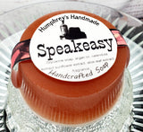 SPEAKEASY Kentucky Bourbon and Oak Cask Soap | Men's Shaving and Body Soap | Beard Wash
