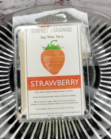 STRAWBERRY Wax Melts | Soy Wax Tarts | Hand Poured Soy Wax | Made in USA