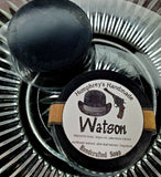 WATSON Oatmeal Stout Soap | Butterscotch Vanilla | Men's Shaving and Body Soap | Beard Wash