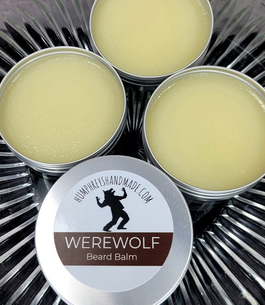 WEREWOLF Beard Balm | Cedar Vetiver & Citrus Scent | Twilight Woods Ty ...