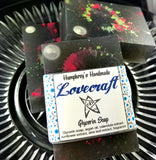 LOVECRAFT Soap Bar | Glow in the Dark | Galaxy | Horror | Pomegranate Scent - Humphrey's Handmade