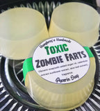 TOXIC ZOMBIE FARTS Soap | Glow in the Dark | Warm Vanilla Scent | Zombie Soap | Horror - Humphrey's Handmade