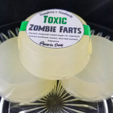 TOXIC ZOMBIE FARTS Soap | Glow in the Dark | Warm Vanilla Scent | Zombie Soap | Horror - Humphrey's Handmade