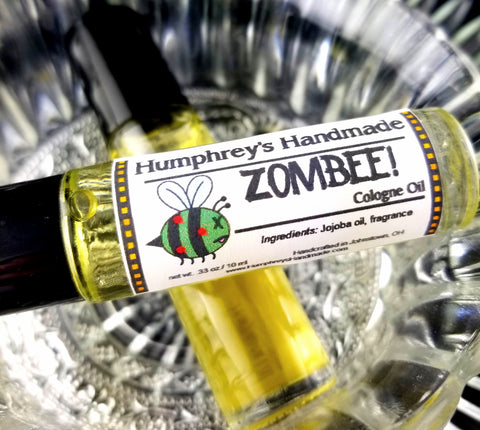 ZOMBEE Honey Roll On Cologne | Honeycomb Scent Zombie Perfume - Humphrey's Handmade