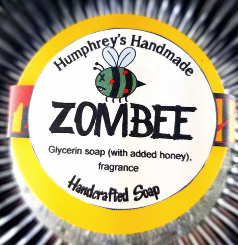 ZOMBEE Honey Soap | Shave Soap | Body Bar | Honeycomb Scent - Humphrey's Handmade