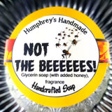 NOT THE BEEEEES Honey Soap | Shave Soap | Body Bar | Honeycomb Scent - Humphrey's Handmade