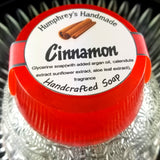 CINNAMON Glycerin Soap | Spicy Cinnamon | Unisex | Argan Oil - Humphrey's Handmade