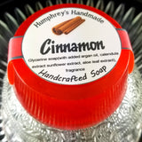 CINNAMON Glycerin Soap | Spicy Cinnamon | Unisex | Argan Oil - Humphrey's Handmade