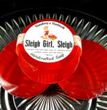 SLEIGH GIRL SLEIGH Glycerin Soap | Spicy Cinnamon & Coconut | Christmas Soap - Humphrey's Handmade